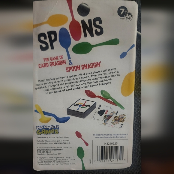 🎄3 Game Bundle. All New In Box And Unopened. Spoons, 5 Sec Rule& A Spirograph - Picture 8 of 9